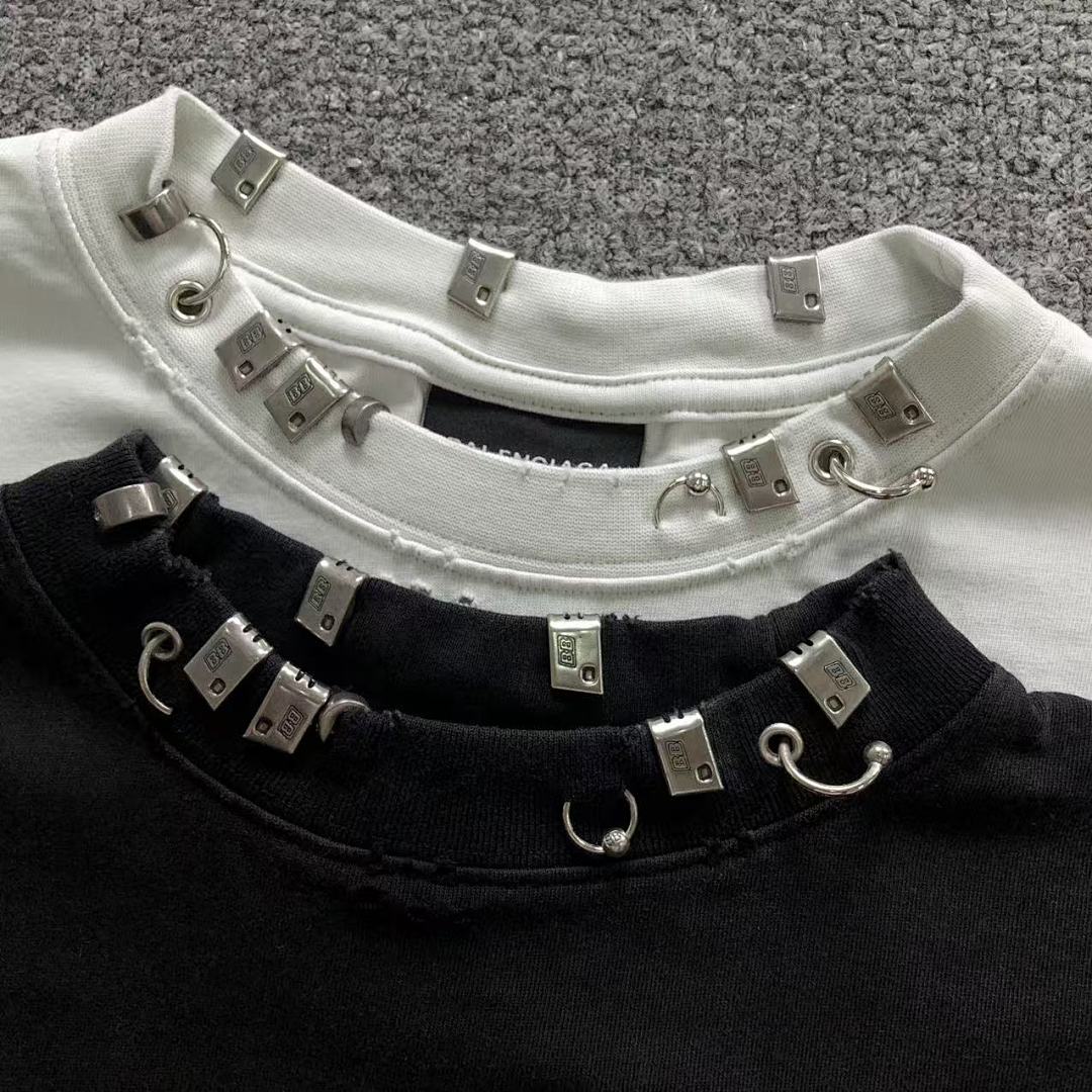 Balenciaga 165 B⭐L⭐⭐⭐IA⭐A T-SHIRT 42032802163 (Im 170Cm 60Kg I Wear Size XS In The Phot) - Image 12