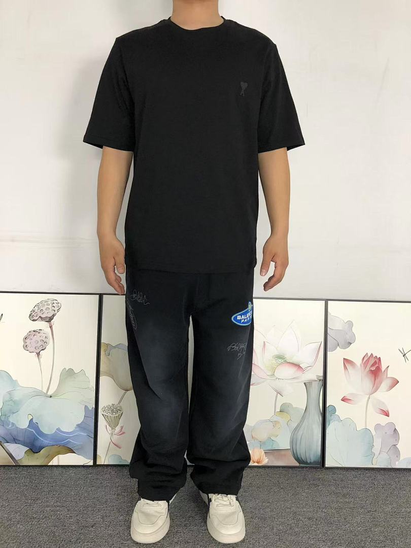 AMI 98 AMI T-SHIRT 21111818125 (Im 170Cm 60Kg I Wear Size S In The Phot) - Image 4