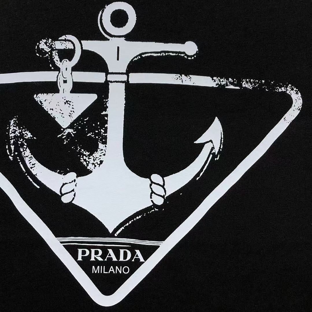 Prada 95 P⭐A⭐A T-SHIRT 502171281 (Im 170Cm 57Kg I Wear Size S In The Phot) - Image 12
