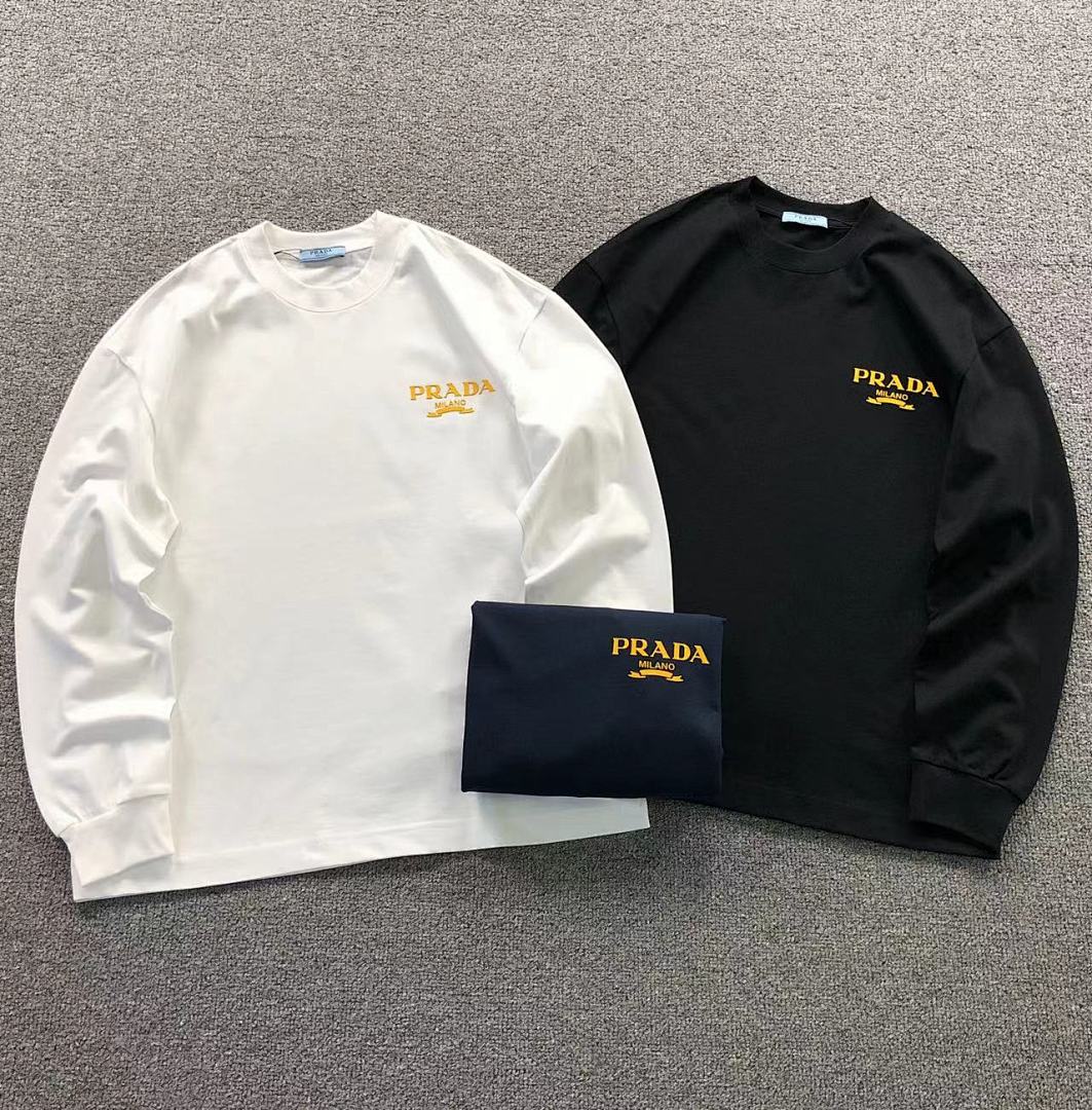 Prada 135 P⭐A⭐A LONG SLEEVED 5120102147 (Im 170Cm 60Kg I Wear Size M In The Phot)