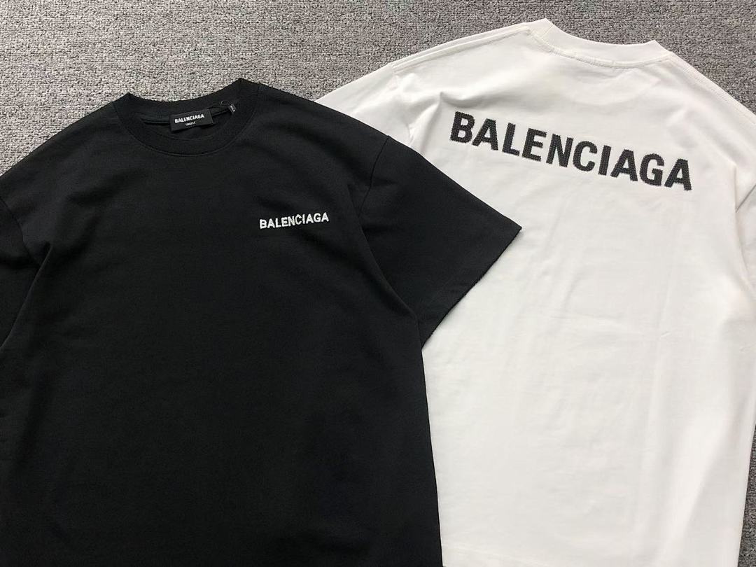 Balenciaga 118 B⭐L⭐⭐⭐IA⭐A T-SHIRT 504182021 (Im 170Cm 60Kg I Wear Size S In The Phot) - Image 6