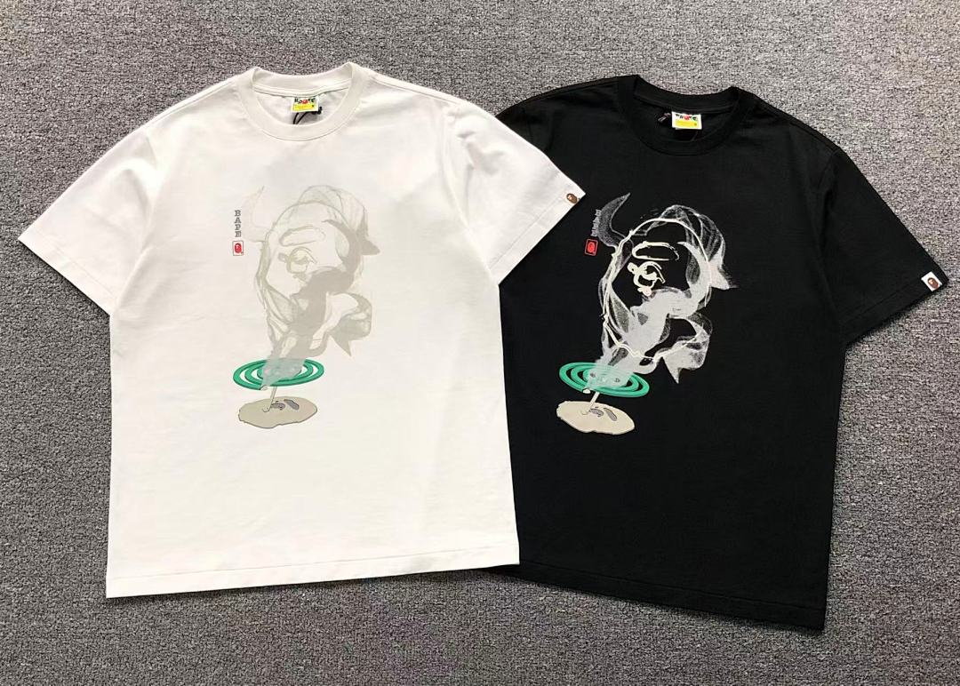 Bape 108 BAPE T-SHIRT 3112102311 (Im 170Cm 60Kg I Wear Size M In The Phot) - Image 5