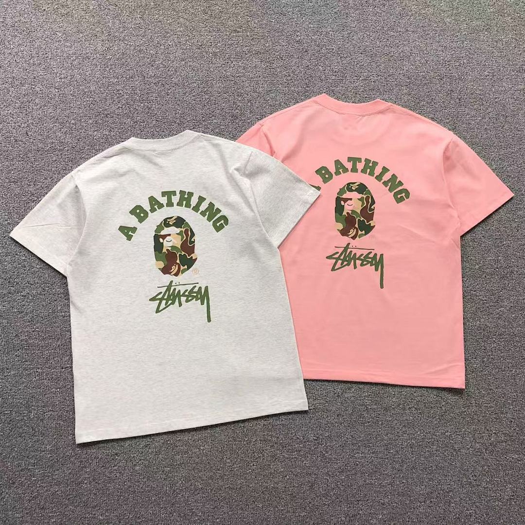 Bape 78 BAPE STUSSY T-SHIRT