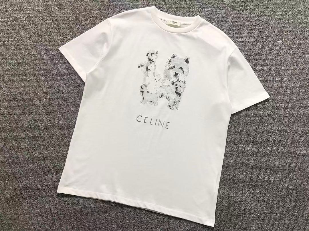 Celine 138 C⭐L⭐⭐E T-SHIRT 22042306001 (Im 170Cm 60Kg I Wear Size M In The Phot) - Image 6