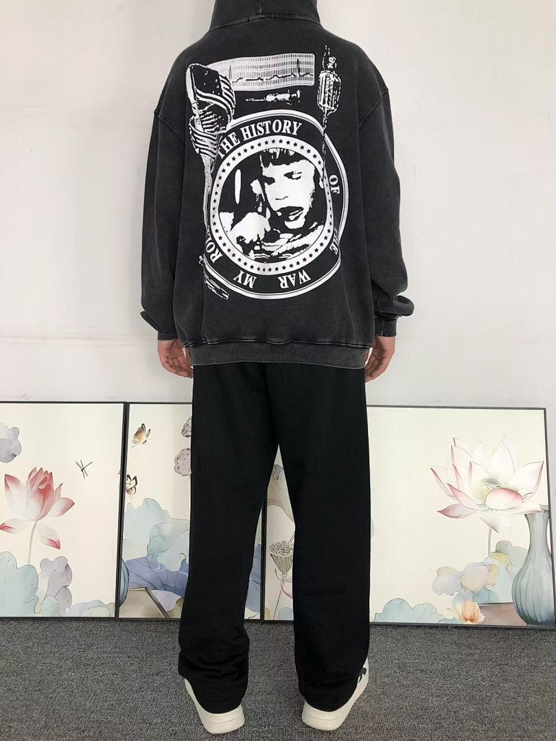Chanel 135 ENFANTS RICHES DEPRIMES HOODIE 580701117 (Im 170Cm 60Kg I Wear Size S In The Phot) - Image 4