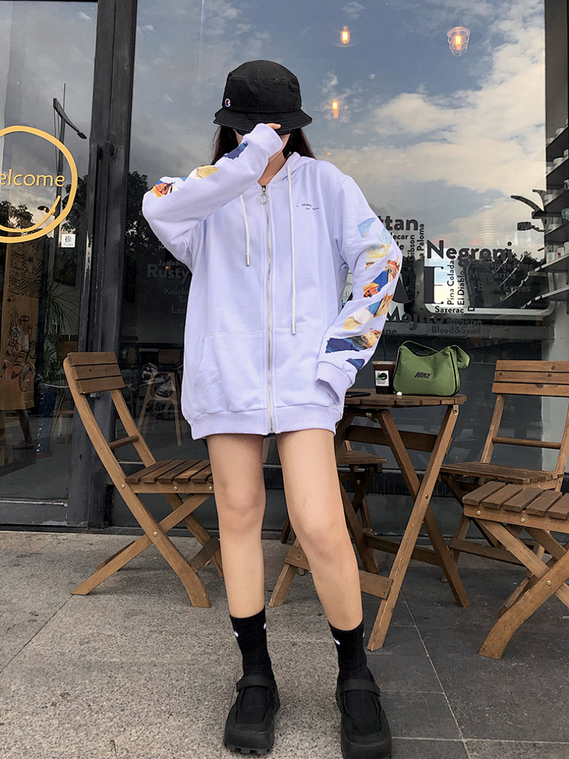 Off-White 135 OFF-WHITE (WHITE HOODIE) - Image 49