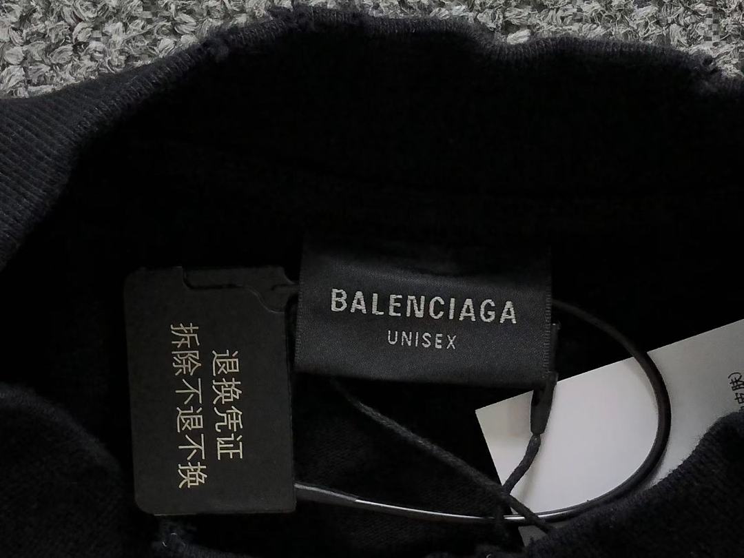 Balenciaga 135 B⭐L⭐⭐⭐IA⭐A T-SHIRT 42042601163 (Im 170Cm 60Kg I Wear Size XS In The Phot) - Image 23