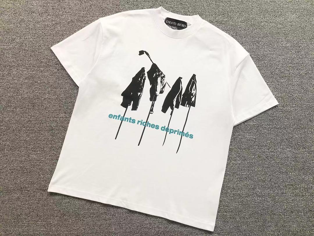 Chanel 95 ENFANTS RICHES DEPRIMES T-SHIRT 5260846162 (Im 170Cm 60Kg I Wear Size M In The Phot) - Image 6