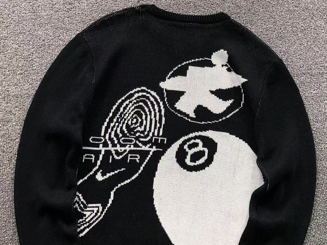 Nike 178 STUSSY N⭐K⭐ SWEATER 2181101001 (Im 170Cm 60Kg I Wear Size M In The Phot) - Image 8