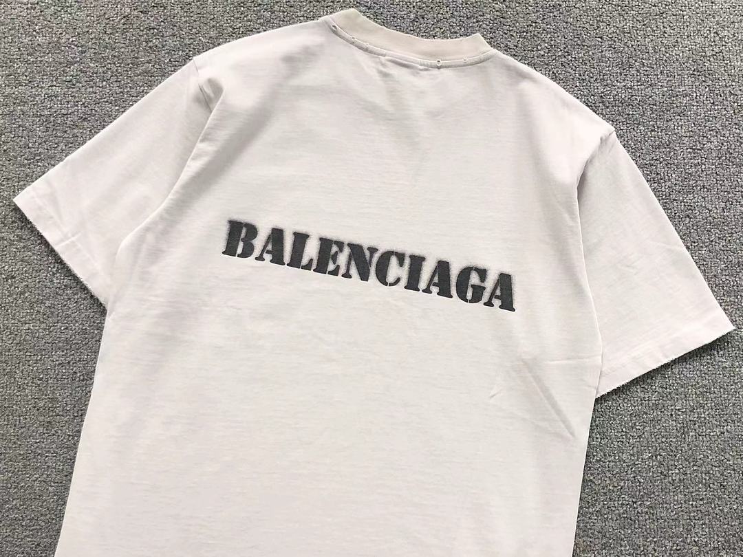 Balenciaga 125 B⭐L⭐⭐⭐IA⭐A T-SHIRT 42042411163 (Im 170Cm 60Kg I Wear Size XS In The Phot) - Image 16