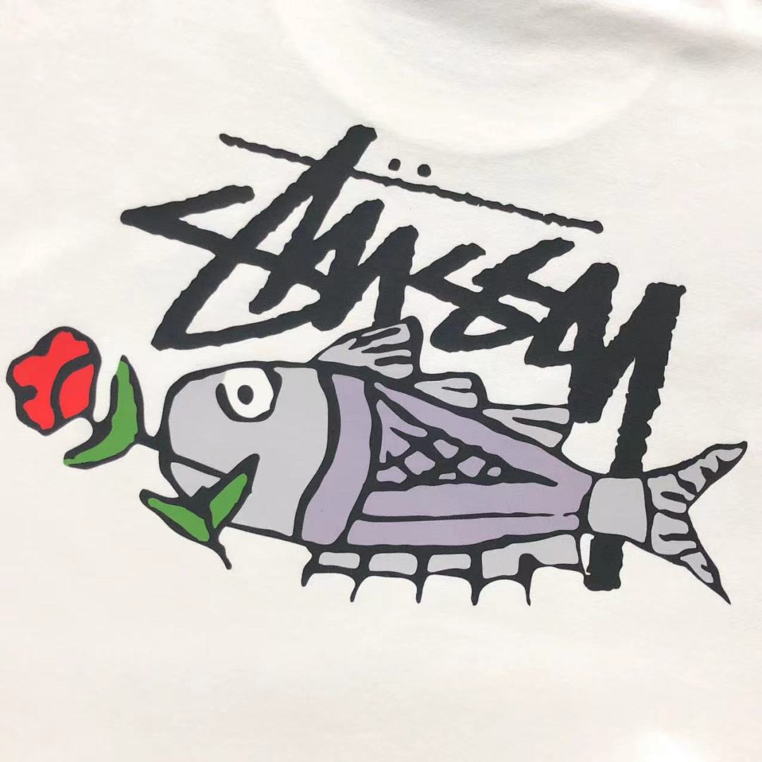 Stussy 108 STUSSY T-SHIRT 211150202 (Im 170Cm 57Kg I Wear Size M In The Phot) - Image 9
