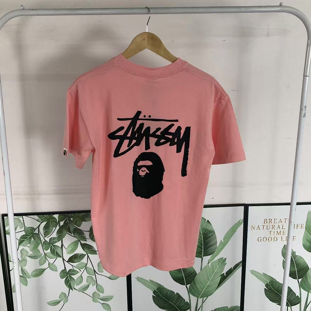Bape 78 BAPE STUSSY T-SHIRT 1102091142 (Im 170Cm 55Kg I Wear Size S In The Phot) - Image 21