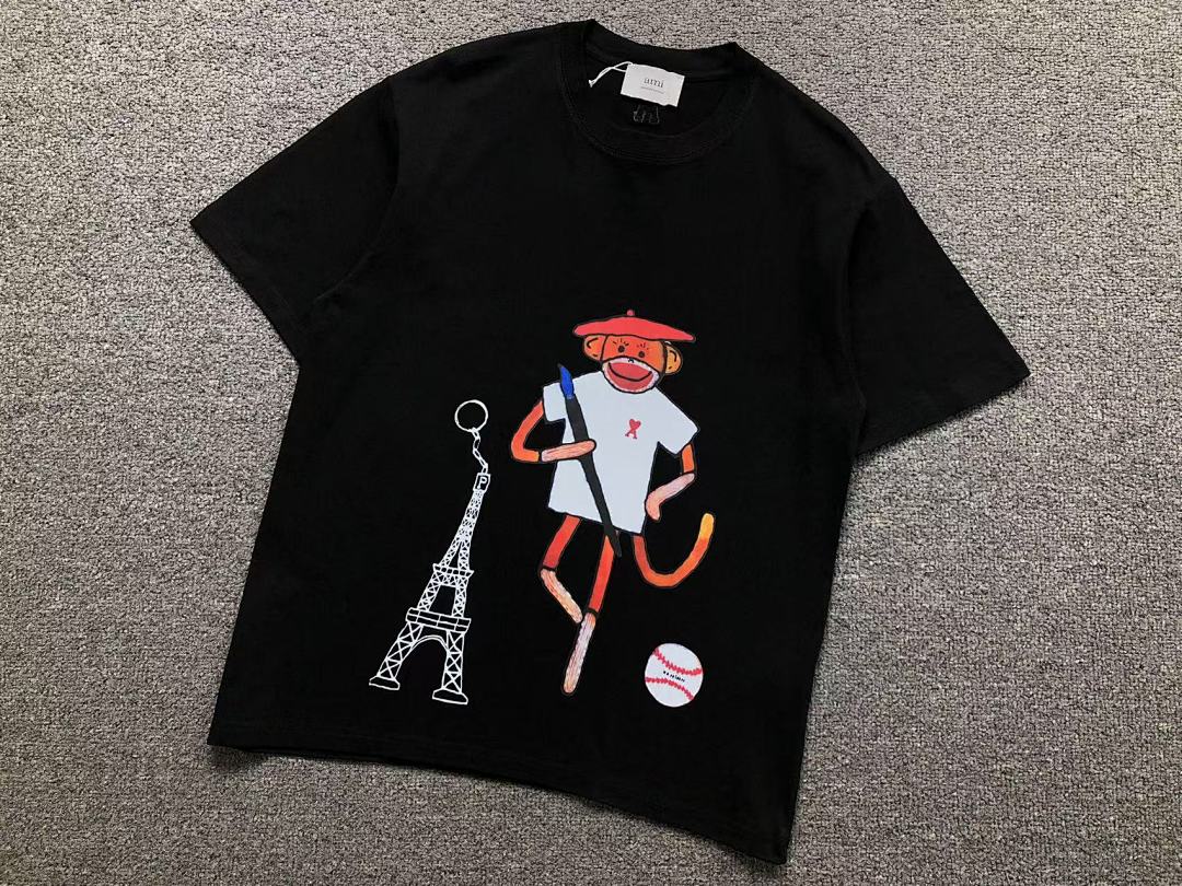 AMI 95 AMI T-SHIRT 3203201621 (Im 170Cm 60Kg I Wear Size M In The Phot) - Image 17