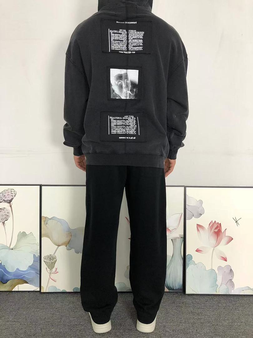 Chanel 178 ENFANTS RICHES DEPRIMES HOODIE 511614162 (Im 170Cm 60Kg I Wear Size S In The Phot) - Image 4