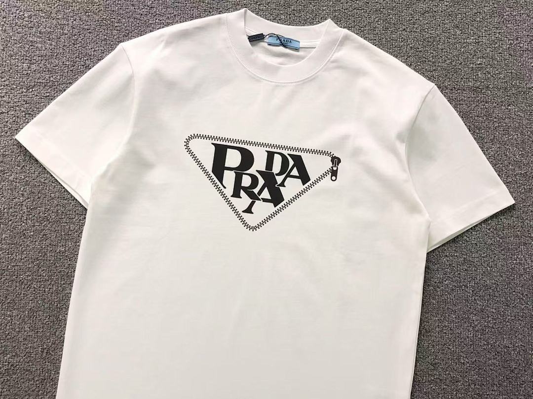 Prada 118 P⭐A⭐A T-SHIRT 5212410147 (Im 170Cm 60Kg I Wear Size M In The Phot) - Image 8