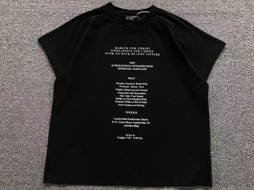 Chanel 105 ENFANTS RICHES DEPRIMES T-SHIRT 3201141517 (Im 170Cm 60Kg I Wear Size S In The Phot) - Image 5