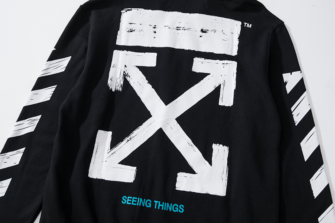 Off-White 118 OFF-WHITE (WHITE HOODIE) - Image 7