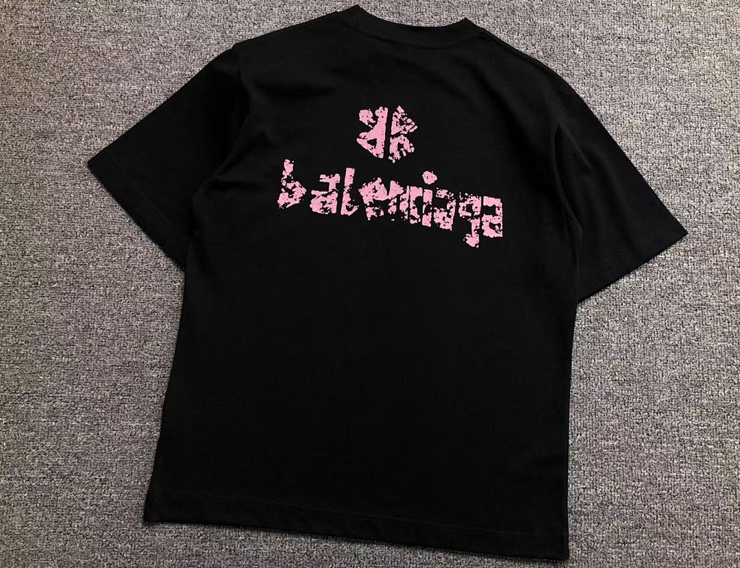 Balenciaga 95 B⭐L⭐⭐⭐IA⭐A T-SHIRT 502171381 (Im 170Cm 57Kg I Wear Size 1 In The Phot) - Image 15