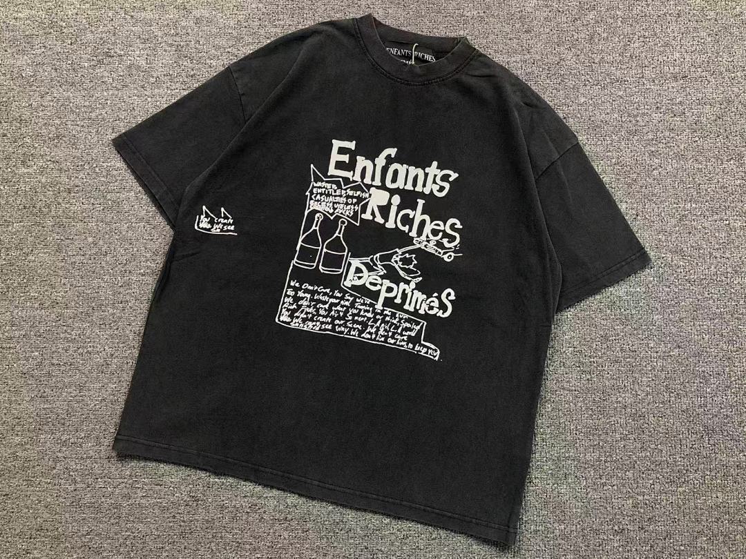 Chanel 88 ENFANTS RICHES DEPRIMES T-SHIRT 42012410162 (Im 170Cm 60Kg I Wear Size M In The Phot) - Image 6