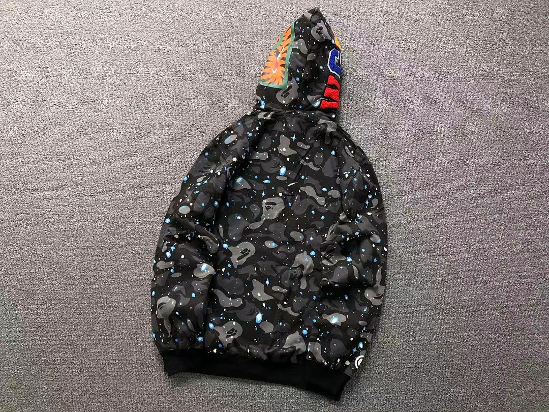 Bape 135 BAPE HOODIE 52070714158 (Im 170Cm 60Kg I Wear Size 3XL In The Phot) - Image 11