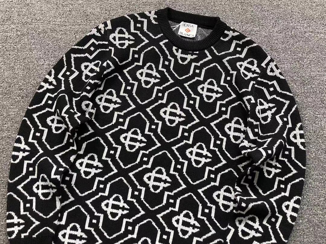Casablanca 258 CASABLANCA SWEATER 3109160821 (Im 170Cm 60Kg I Wear Size L In The Phot) - Image 7