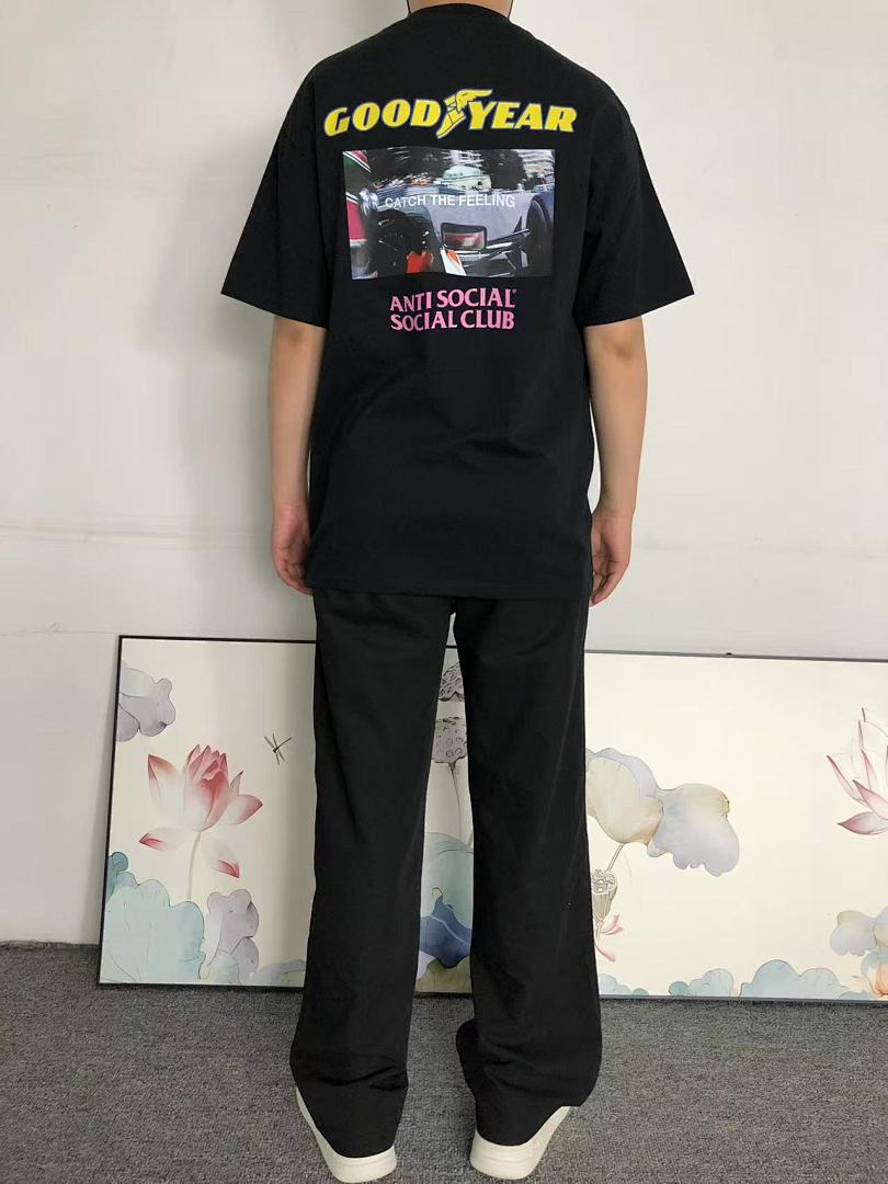 Christian Louboutin 85 ANTI SOCIAL CLUB T-SHIRT 3109021902 (Im 170Cm 60Kg I Wear Size L In The Phot) - Image 4