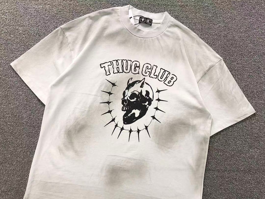 Christian Louboutin 128 THUG CLUB T-SHIRT 3204042017 (Im 170Cm 60Kg I Wear Size 1 In The Phot) - Image 8