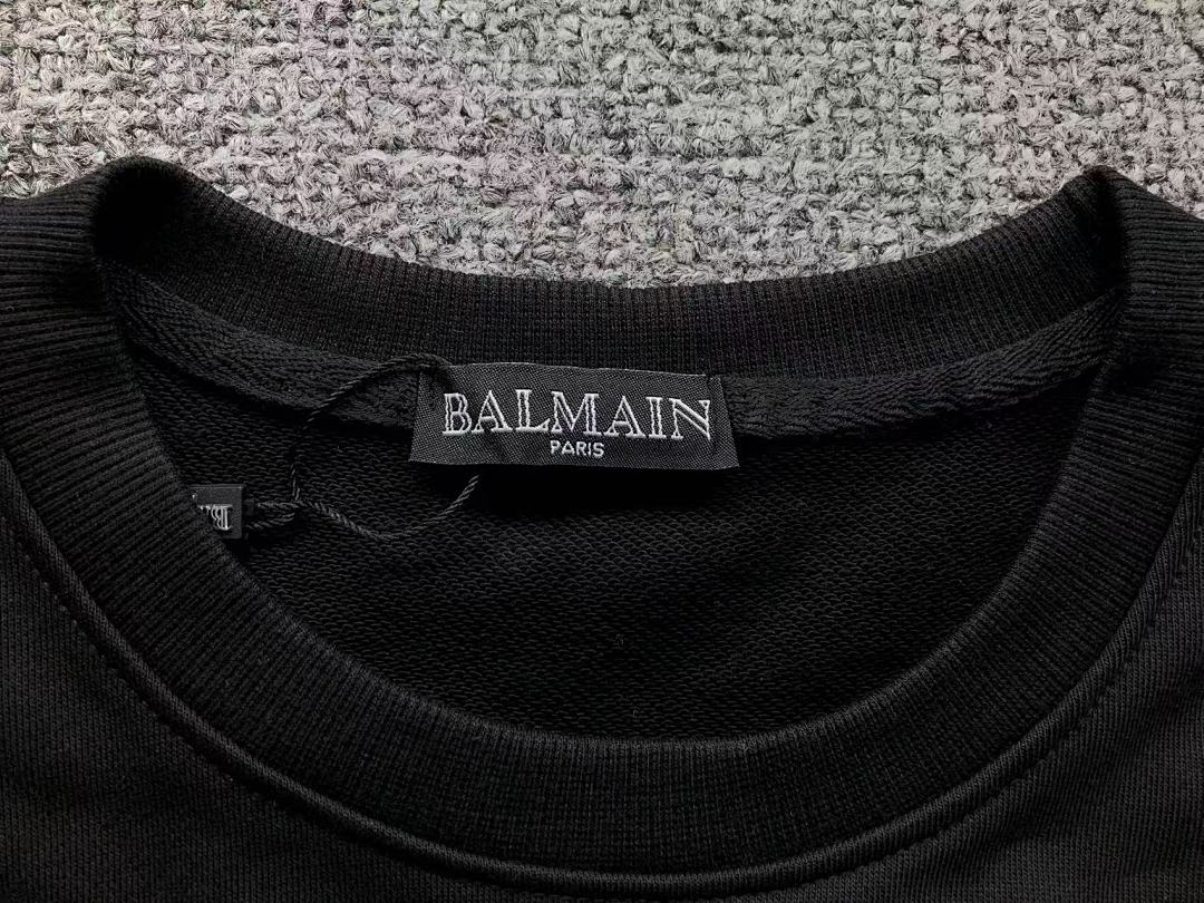 Balmain 95 BALMAIN HOODIE 1108271032 (Im 170Cm 60Kg I Wear Size L In The Phot) - Image 17
