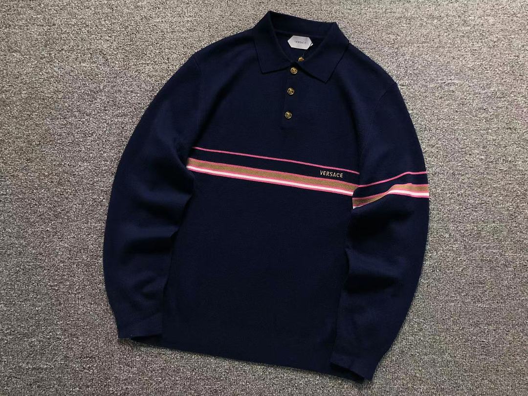 Versace 258 V⭐⭐SA⭐E SWEATER 3208211621 (Im 170Cm 60Kg I Wear Size L In The Phot) - Image 6