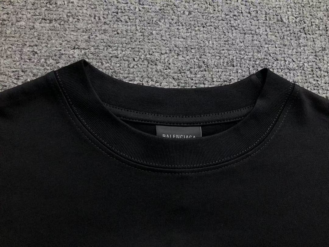 Balenciaga 95 B⭐L⭐⭐⭐IA⭐A T-SHIRT 502171381 (Im 170Cm 57Kg I Wear Size 1 In The Phot) - Image 23