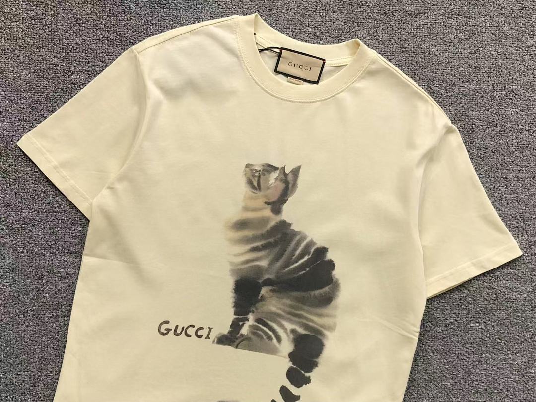 Gucci 85 G⭐C⭐I T-SHIRT 5050821101 (Im 170Cm 60Kg I Wear Size S In The Phot) - Image 7