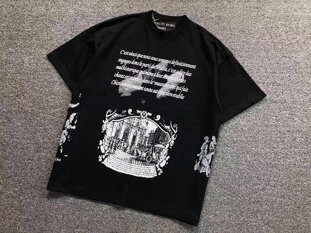 Chanel 88 ENFANTS RICHES DEPRIMES T-SHIRT 5232112162 (Im 170Cm 60Kg I Wear Size M In The Phot) - Image 6