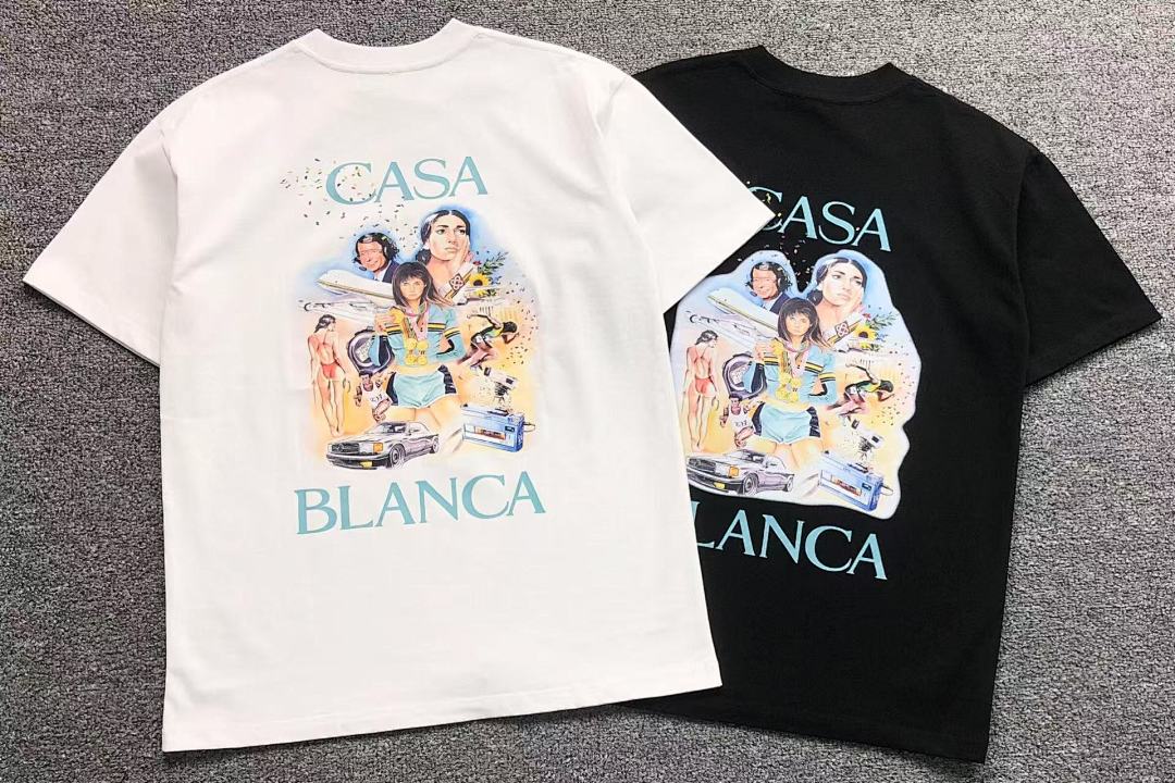 Casablanca 98 CASABLANCA T-SHIRT 2161120125 (Im 170Cm 60Kg I Wear Size S In The Phot) - Image 5
