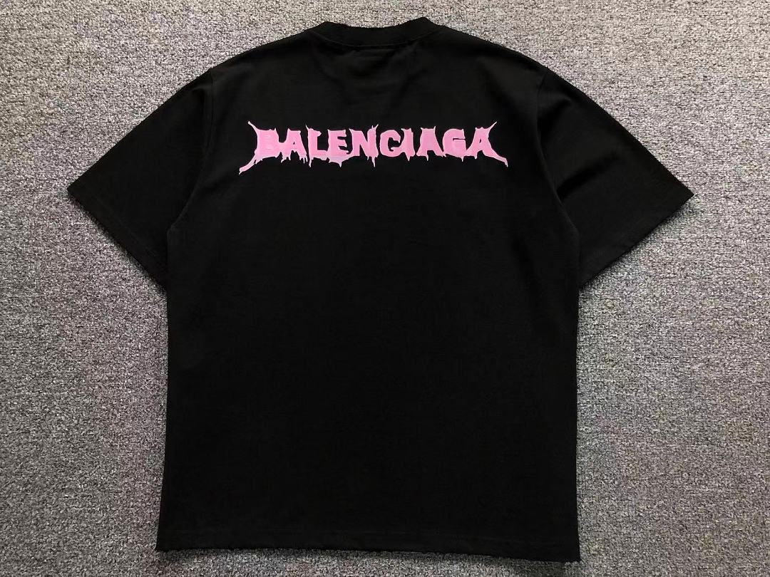 Balenciaga 139 B⭐L⭐⭐⭐IA⭐A T-SHIRT 42062007163 (Im 170Cm 60Kg I Wear Size XS In The Phot) - Image 5