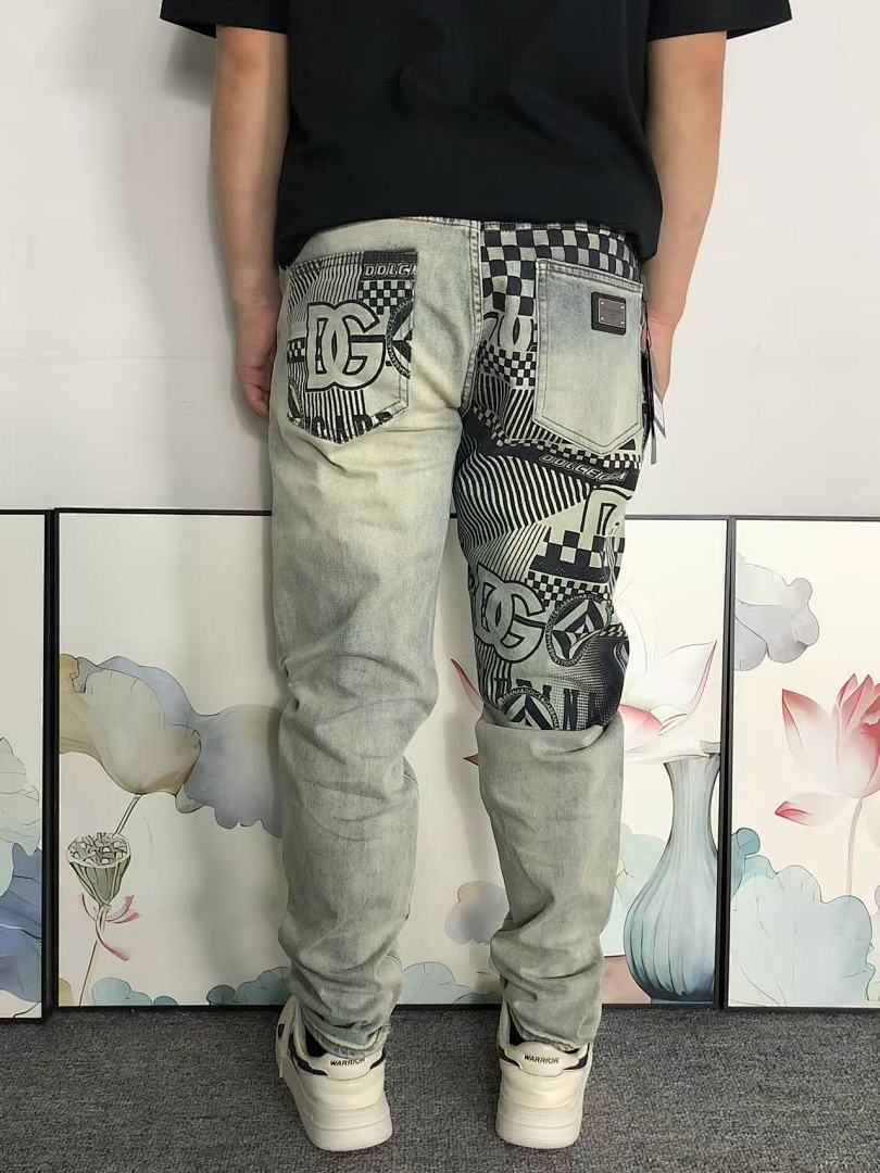 Unbranded 168 D⭐LC⭐ GA⭐⭐A⭐A TROUSERS 2112163101 (Im 170Cm 60Kg I Wear Size 33 In The Phot) - Image 4