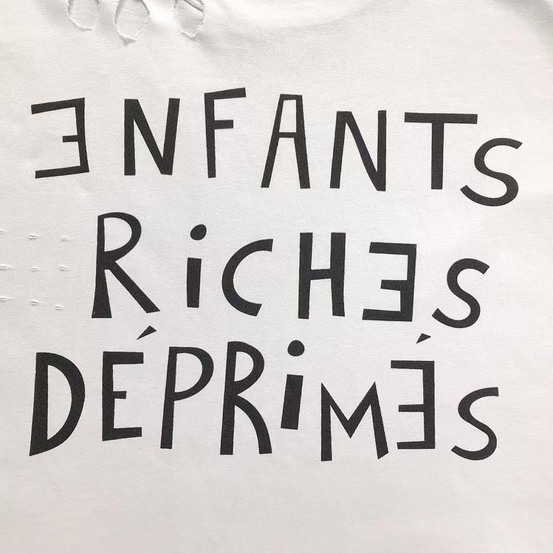 Chanel 88 ENFANTS RICHES DEPRIMES T-SHIRT 5232114162 (Im 170Cm 60Kg I Wear Size M In The Phot) - Image 13
