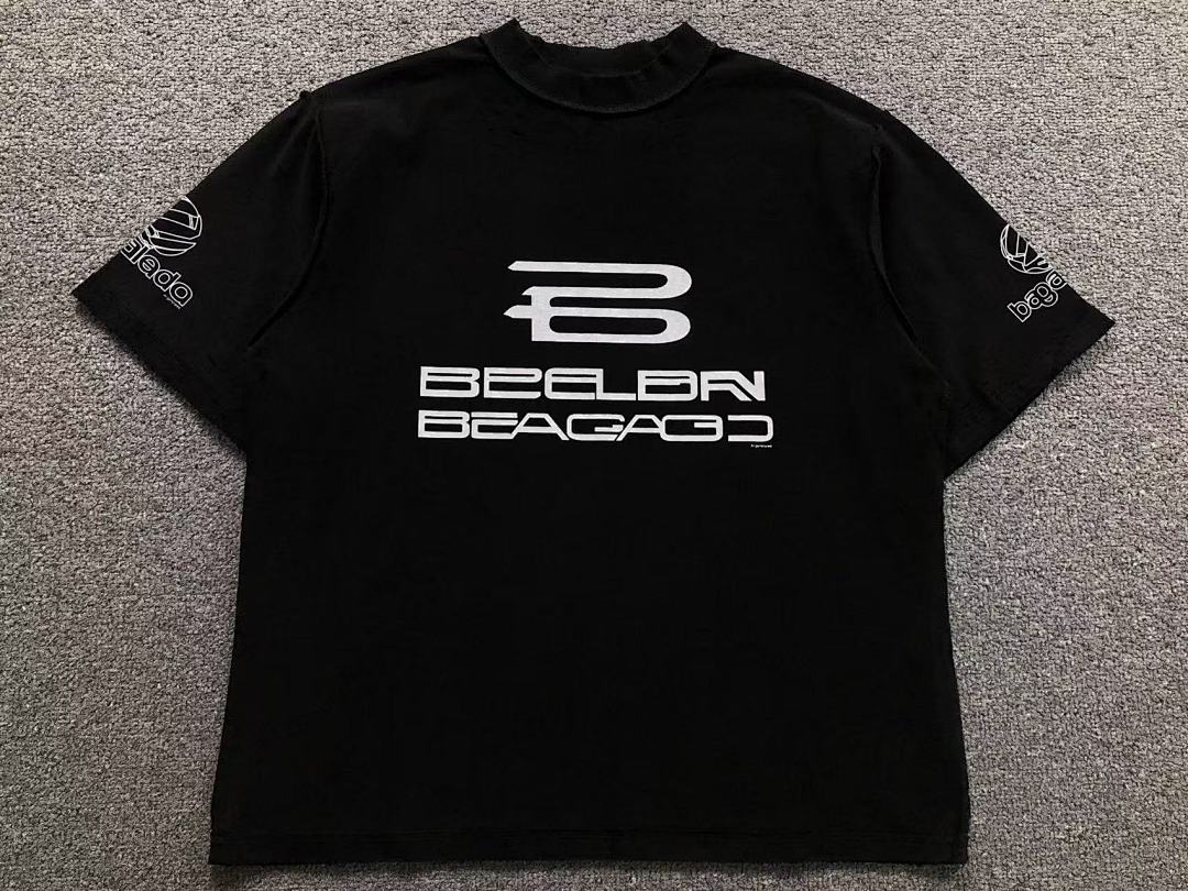 Balenciaga 125 B⭐L⭐⭐⭐IA⭐A T-SHIRT 42041303163 (Im 170Cm 60Kg I Wear Size XS In The Phot) - Image 5
