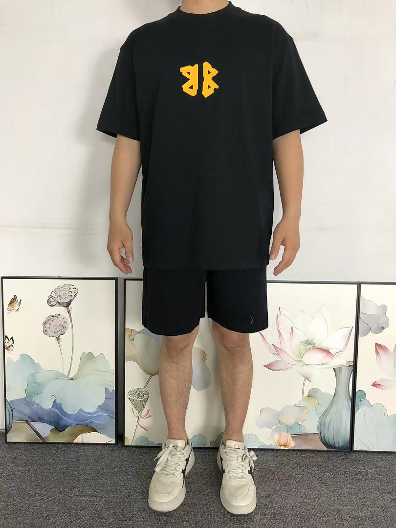 Balenciaga 118 B⭐L⭐⭐⭐IA⭐A T-SHIRT 5241616147 (Im 170Cm 60Kg I Wear Size M In The Phot) - Image 3