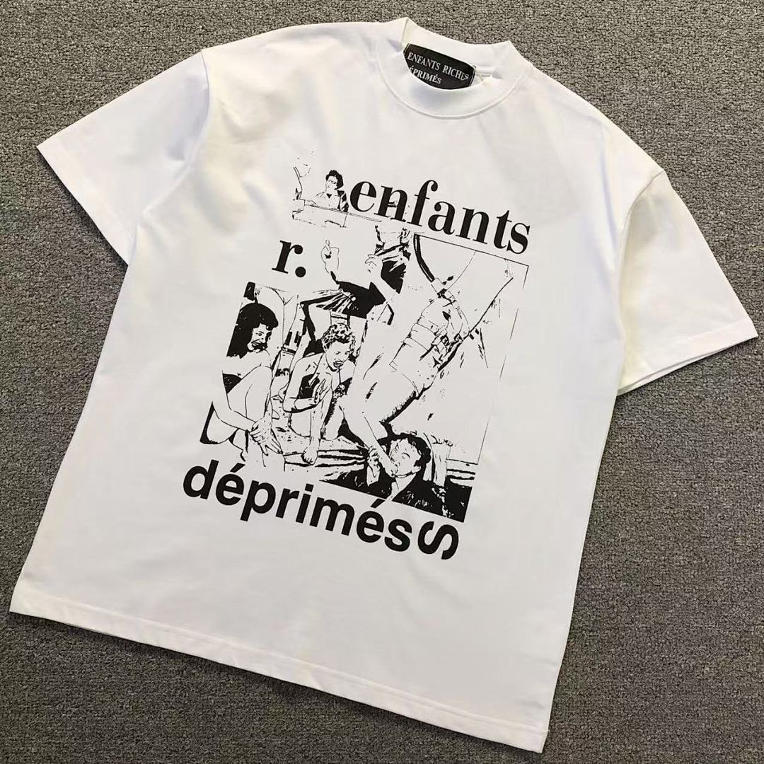 Chanel 85 ENFANTS RICHES DEPRIMES T-SHIRT 5122409162 (Im 170Cm 60Kg I Wear Size M In The Phot)