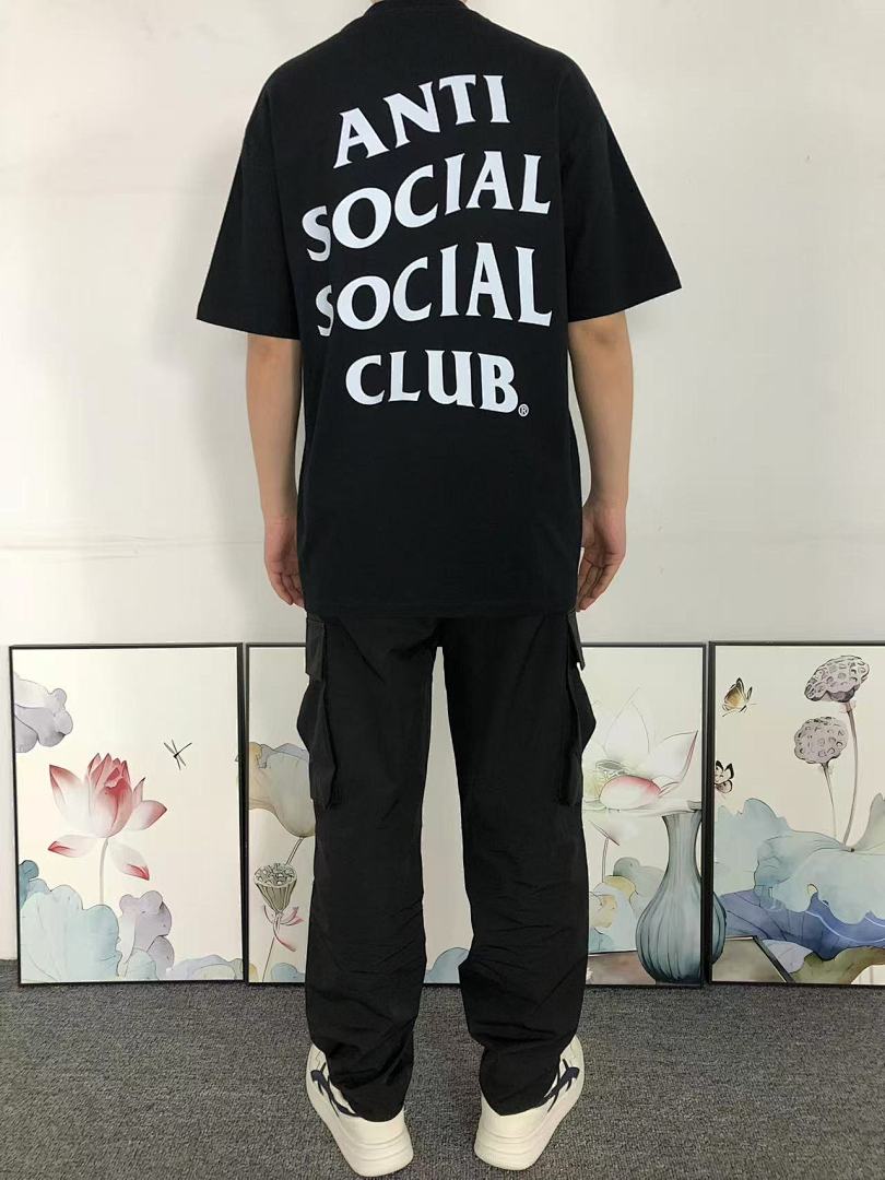 Christian Louboutin 85 ANTI SOCIAL CLUB T-SHIRT 4050132402 (Im 170Cm 60Kg I Wear Size L In The Phot) - Image 4
