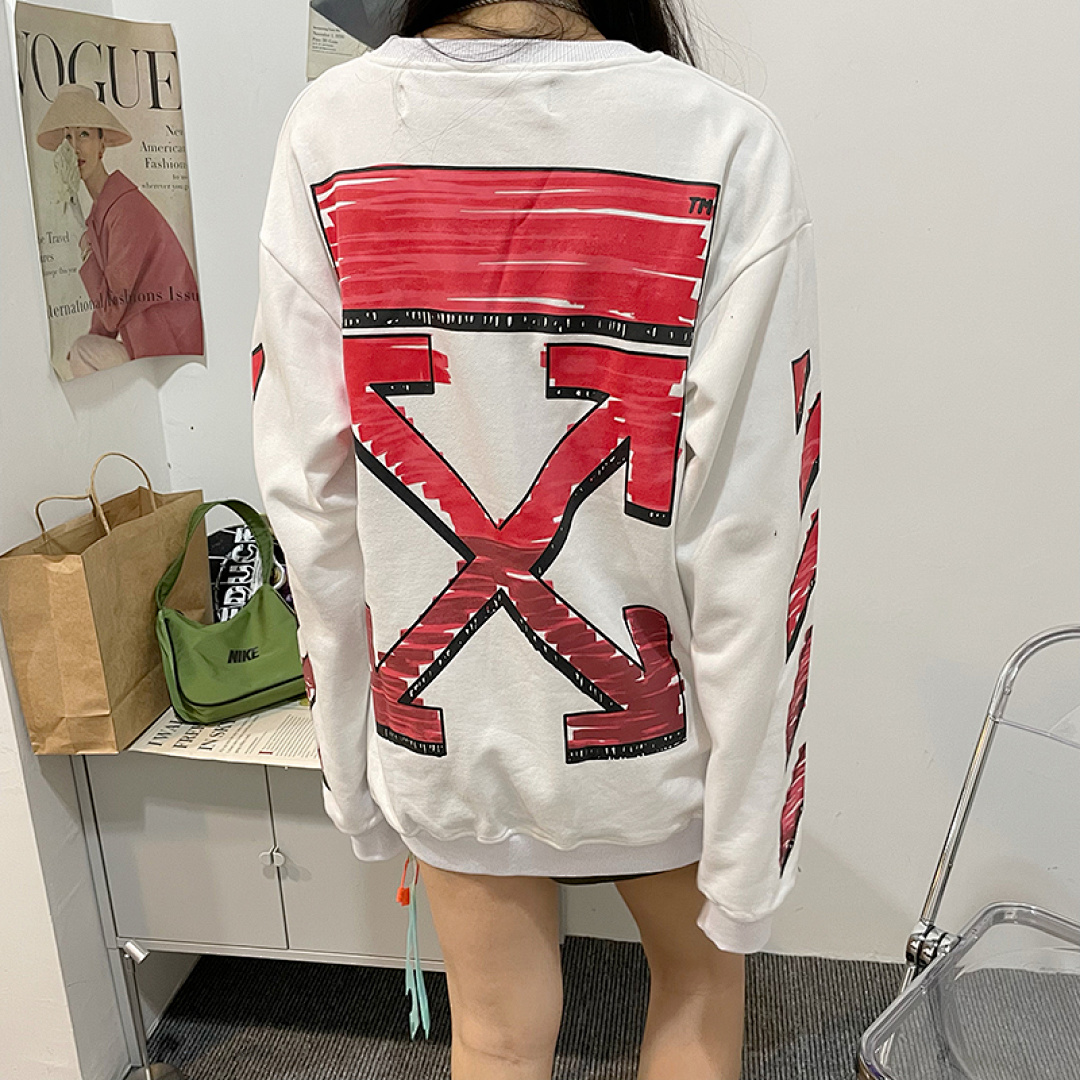 Off-White 99 OFF-WHITE (WHITE HOODIE) - Image 48