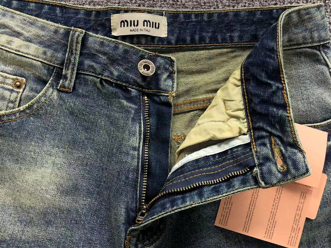 Miu Miu 218 M⭐U TROUSERS 5112207106 (Im 170Cm 60Kg I Wear Size S In The Phot) - Image 19