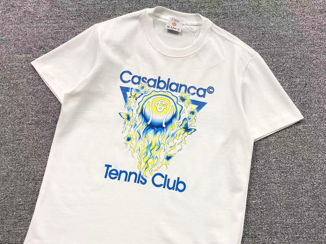 Casablanca 85 CASABLANCA T-SHIRT 1112051332 (Im 170Cm 60Kg I Wear Size M In The Phot) - Image 14