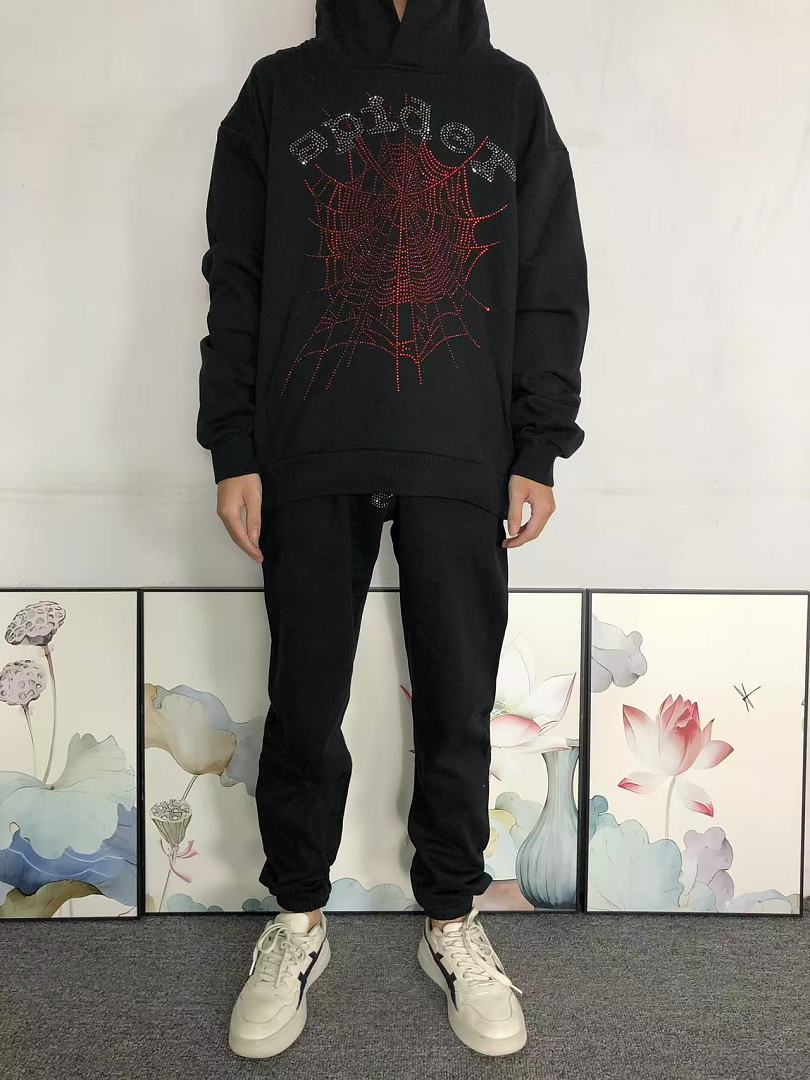 Sp5der TROUSERS 185 SP5DER HOODIE 22081328125 (Im 170Cm 60Kg I Wear Size M In The Phot) - Image 4