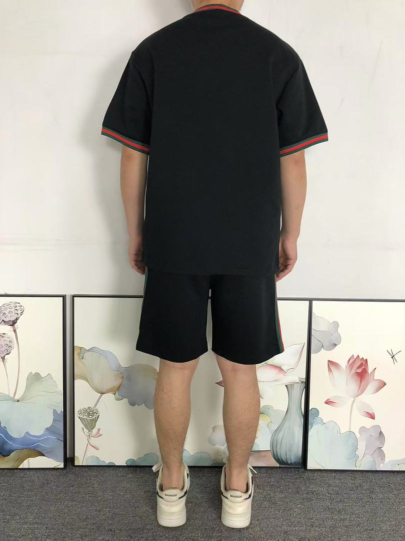 Gucci 218 G⭐C⭐I T-SHIRT SHORTS 5241639147 (Im 170Cm 60Kg I Wear Size L In The Phot) - Image 5