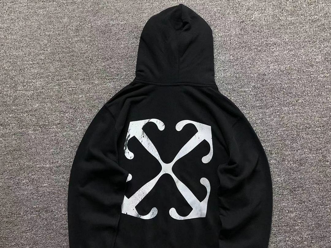 Off-White 208 OFF-WHITE (WHITE HOODIE) - Image 5