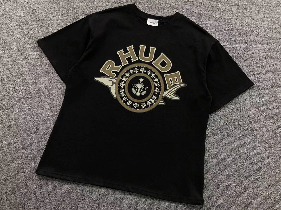 Rhude 95 RHUDE T-SHIRT 1103160721 (Im 170Cm 60Kg I Wear Size M In The Phot) - Image 14