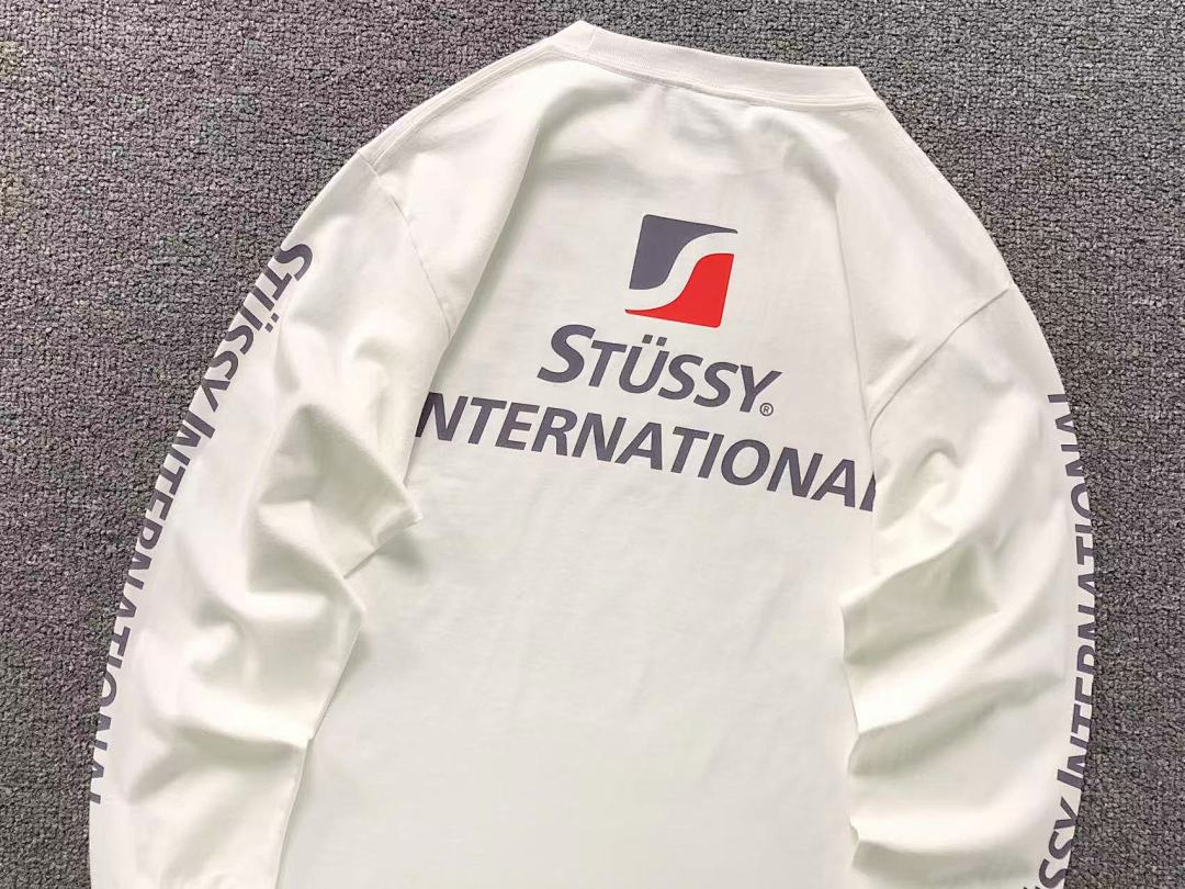 Stussy 108 STUSSY LONG SLEEVED 412052502 (Im 170Cm 60Kg I Wear Size M In The Phot) - Image 9