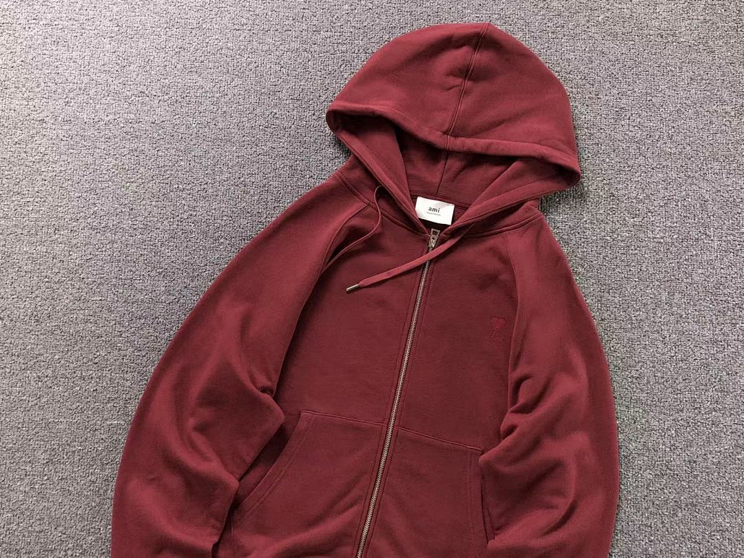 AMI 138 AMI HOODIE 3108210121 (Im 170Cm 60Kg I Wear Size M In The Phot) - Image 12