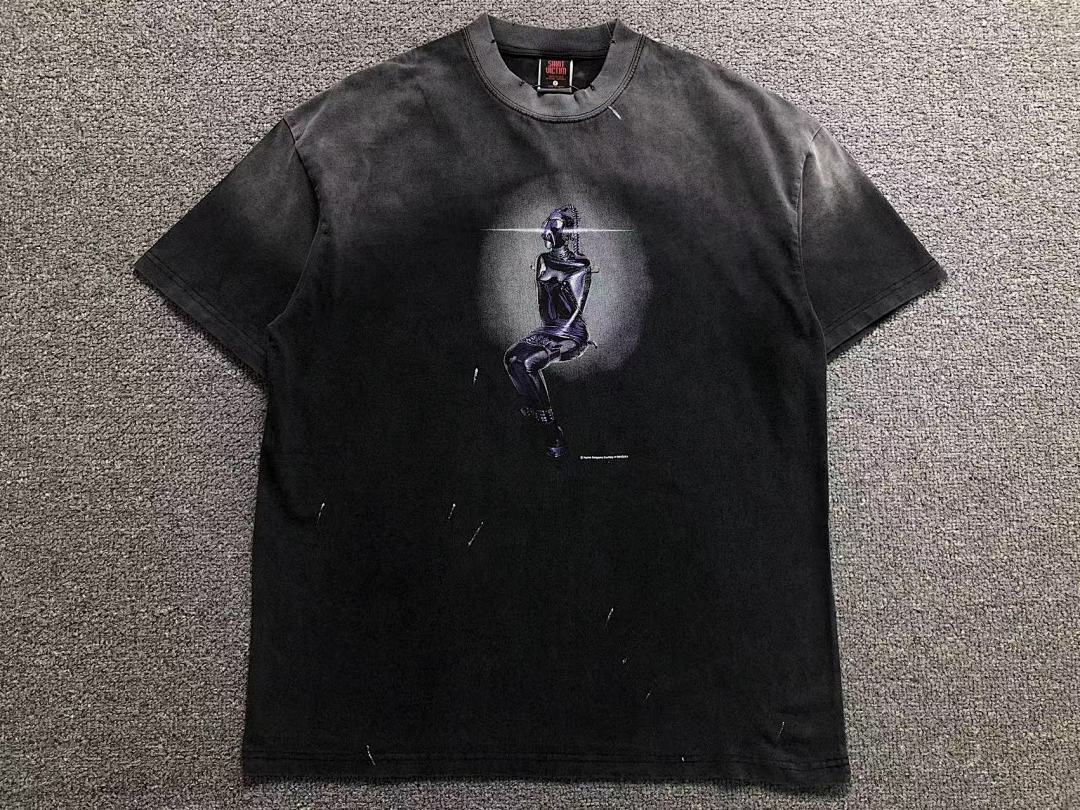Chanel 115 SAINT MICHAEL T-SHIRT 3201211417 (Im 170Cm 60Kg I Wear Size S In The Phot) - Image 5